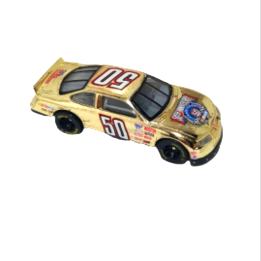 Racing Champions 50th Anniversary 1:64 Scale Diecast Gold Plated Collectable Car